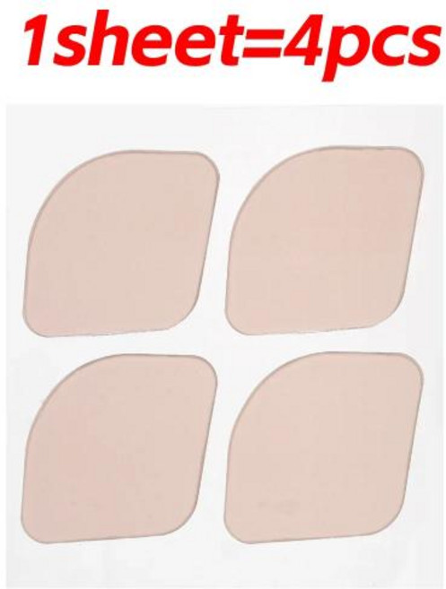 귀지압패치 혈자리 자극용 자기패치 수면 피로 완화 부착형 4100pcs 실리콘 엘프 귀 스티커 교정 패치 자기 접착제 화장품 교정기 보이지 않는 인스턴트 슬리밍 V-페이스 패드, 1)1 sheet
