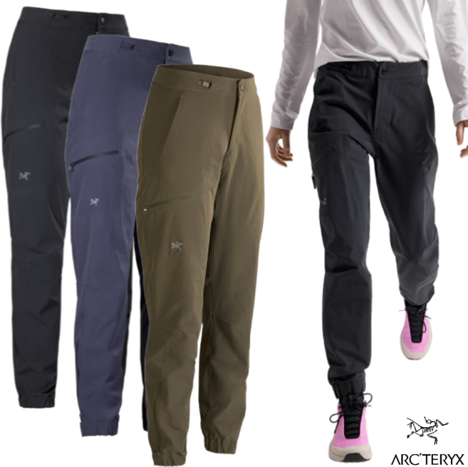 아크테릭스 25FW 감마 테이퍼드 숏 여자 기능성 편안한 등산복 등산바지 클라이밍 팬츠 아웃도어