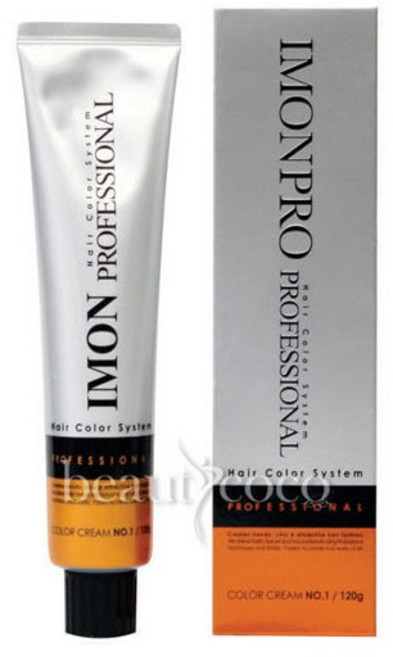 아이몬 프로 헤어 칼라크림 염색약 (6개당 산화제1병), 1개