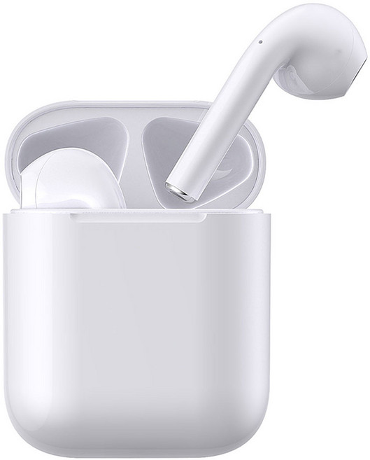 SOTAR A2 무선충전 블루투스 이어폰, 화이트