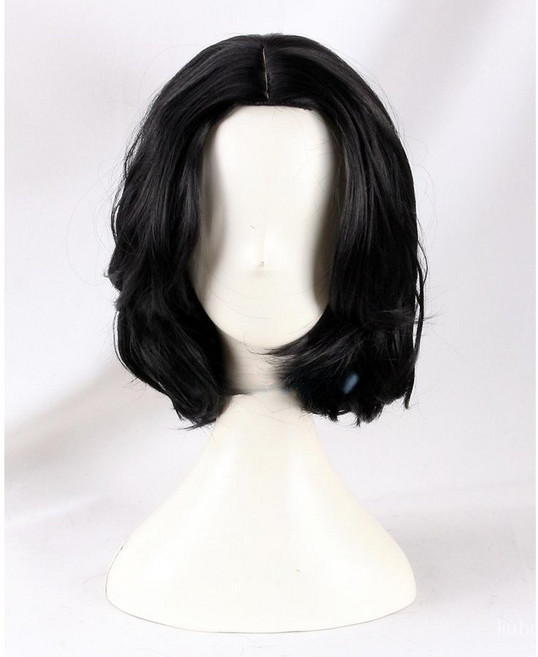 장발가발 남성 긴머리 스타일링 자연스러운 전체 가발 1개 블랙, 블랙 × 1개