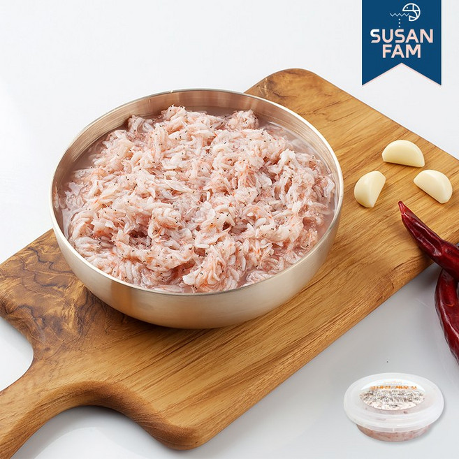 국내산 새우젓 100g 저용량 신안 새우 젓갈 천일염 캠핑용