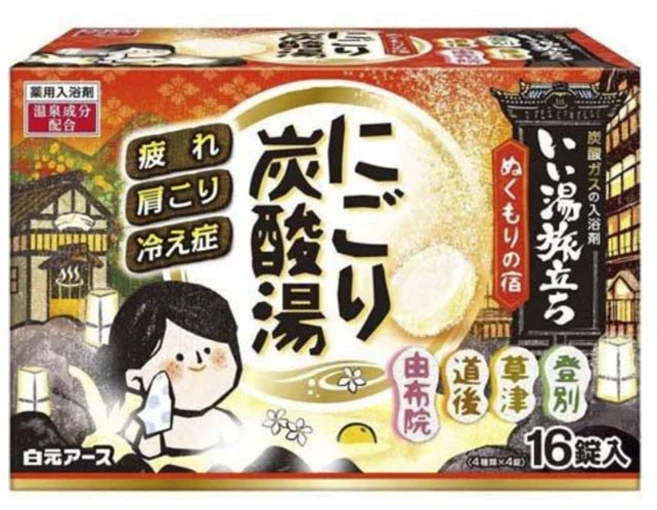 하쿠겐어스 좋은 온천 여행 니고리 탄산탕 따스한 숙박 16개입, 720g, 1개 - 쿠팡