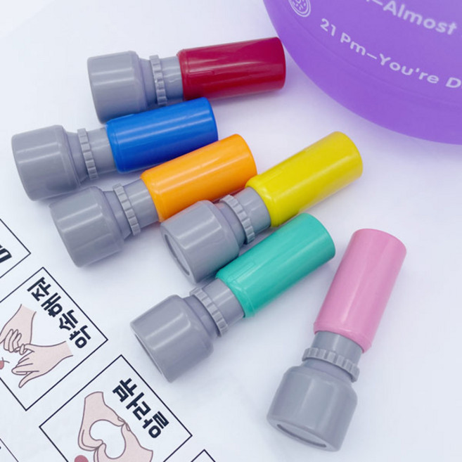 애플시드 주문제작 원형 스탬프 칭찬 내가해냄 쿠폰 골프 비닐 의류용 속건용 지류용 단체주문, 1개, 블랙(의류겸용)