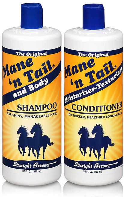 Mane 'N Tail Combo Deal Shampoo and Conditioner 메인 앤 테일 콤보 딜 샴푸 컨디셔너 각 946ML 1세트, 1개