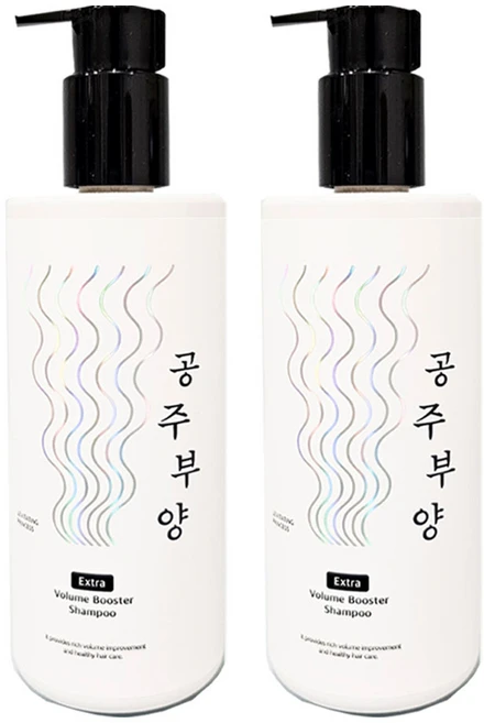 가히 공주부양 엑스트라 볼륨 부스터 샴푸, 2개, 500ml - 쿠팡