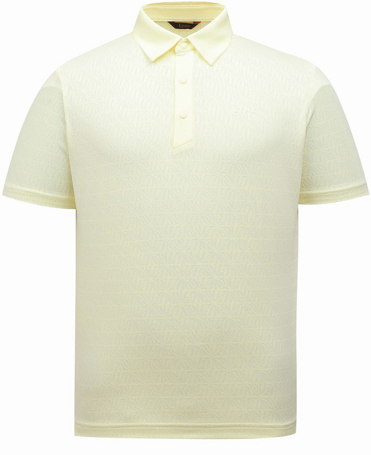 링스 골프 남성 자카드 카라 티셔츠 L11D2TO312