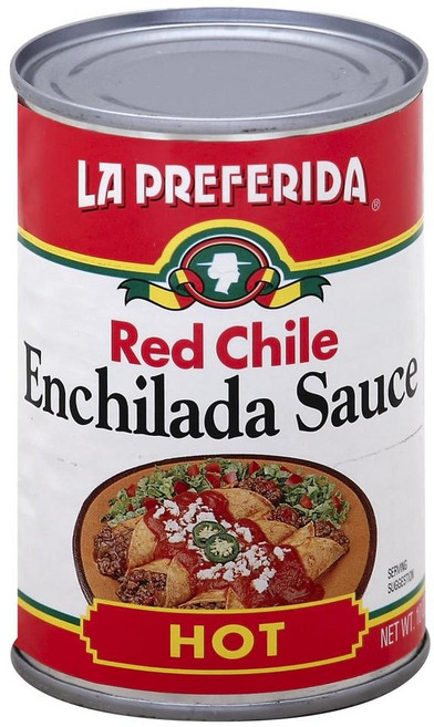 La Preferida 엔칠라다 소스 레드 칠리 핫, 1개, 284g