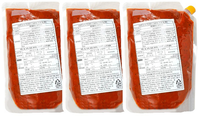 아워홈 케어플러스 라구소스, 3개, 2kg