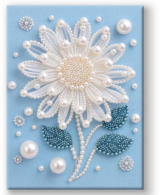 호우맘 3D 진주 보석십자수 캔버스형 DIY 키트 30 x 40 cm, 1개, ZZH053