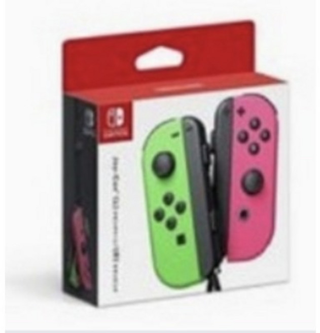 닌텐도 스위치 조이콘 컨트롤러 왼쪽 네온그린 + 오른쪽 네온핑크, HAC-015(왼쪽), HAC-016(오른쪽), GREEN + PINK, 1세트