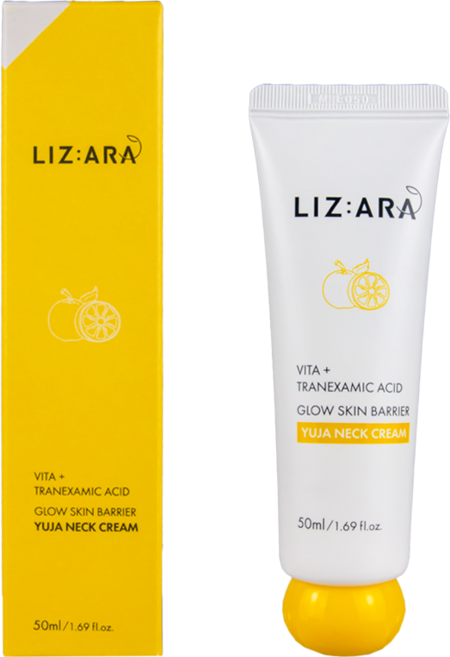리즈아라 글로우 스킨 베리어 유자 넥크림 50ml, 1개