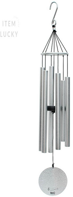 ITEM LUCKY 윈드차임 멜로디 파이프 실버 거실 장식차임