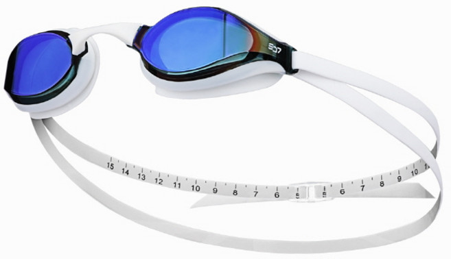 지오 SD7 래피드S 수경 SGL-9800 초저저항 레이싱수경 BLWH, 단품