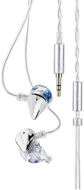 2023VGP 금상 미즈키 비 Moondrop Blessing 3 HIFI 이어폰 운하형 유선 2DD4BA 하이브리드 3.5mm 플러그 0.78mm2pin 커넥터 디자인, 상세페이지 참조, 상세페이지 참조