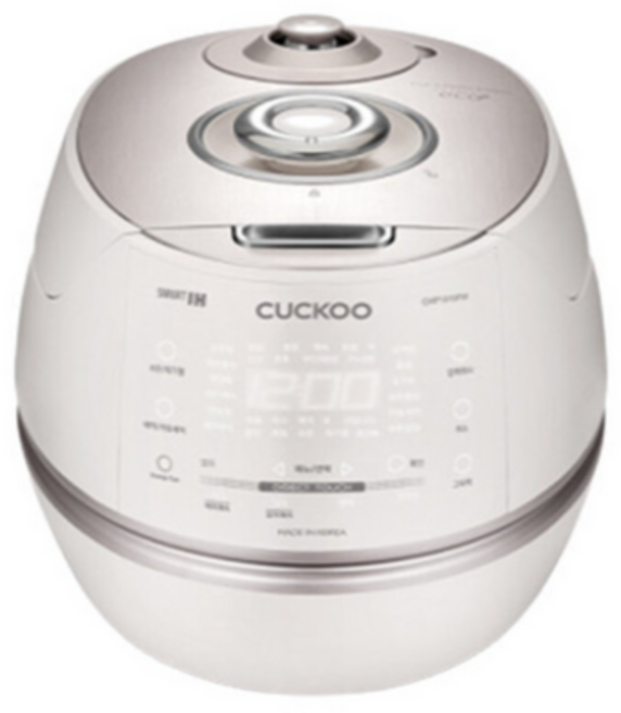 쿠쿠 IH 전기압력밥솥 10인용, CRP-CHP1010FW, 그레이스화이트
