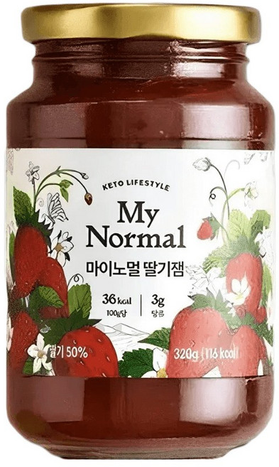 마이노멀 딸기잼, 320g, 1개
