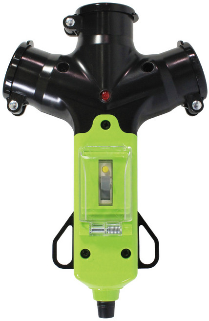 방우형 멀티 콘센트 3way 3구 차단기내장, 1개