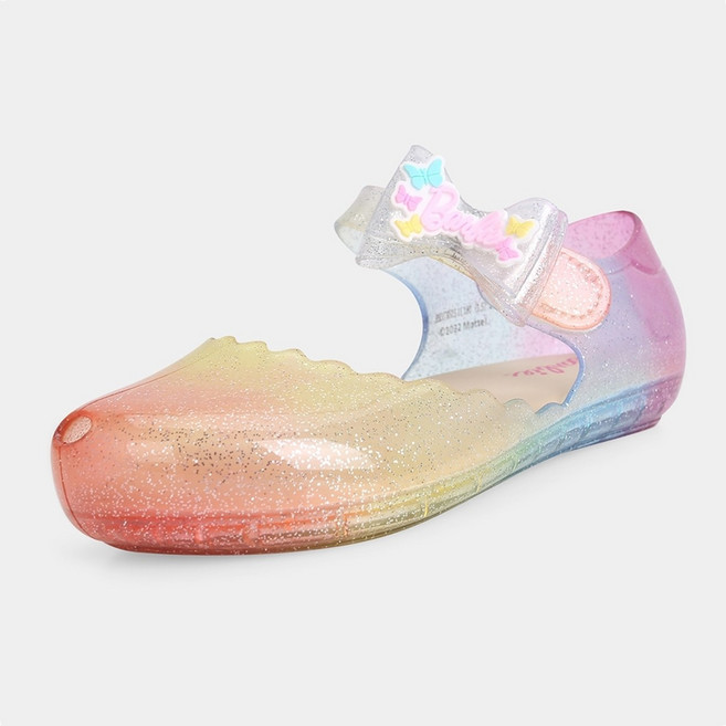 슈펜키즈 바비 여아용 메리제인 라이팅 젤리슈즈 BBDJ78S03