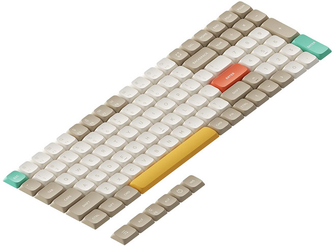 NUPHY 코스트 던 키캡 로우 프로파일 염료승화 PBT 영문, AIR96 시리즈