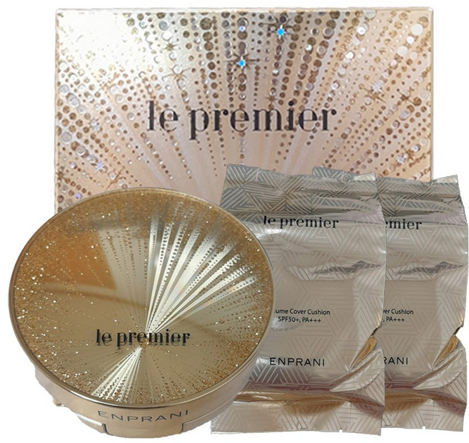 엔프라니 르 프리미어 볼륨 커버쿠션 기획 21호 리필2개