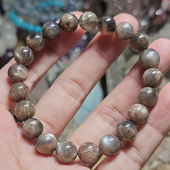 黑金骨幹手鍊 9.1mm 手圍16cm