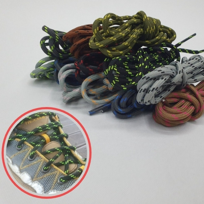 중등산화 등산화끈 안전화끈 160cm 색상랜덤