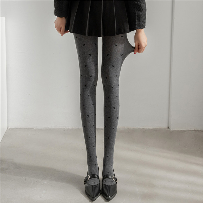 무광택 100D 진그레이 여성 팬티스타킹