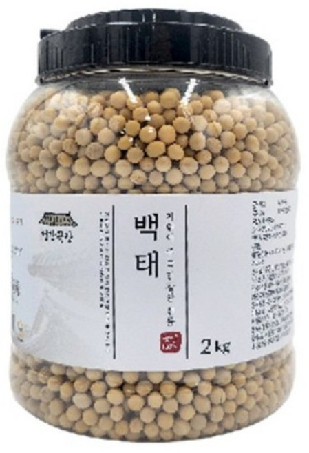 건강곡간 국내산 백태, 1개, 2kg