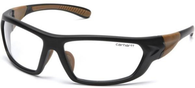보안경 작업용선글라스 작업보호경 카하트 카본데일 안전안경, Black/Tan Frame, 1개