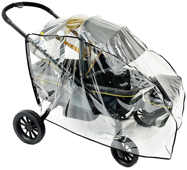 EVENFLO PIVOT XPLORE 모든 지형용 유모차 투명 윈드 왜건용 커버 레인, 1