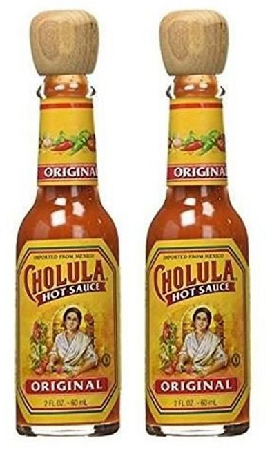 Cholula 촐룰라 오리지널 멕시칸 핫 소스 2oz(60ml) 2팩 Original Mexican Hot Sauce, 60ml