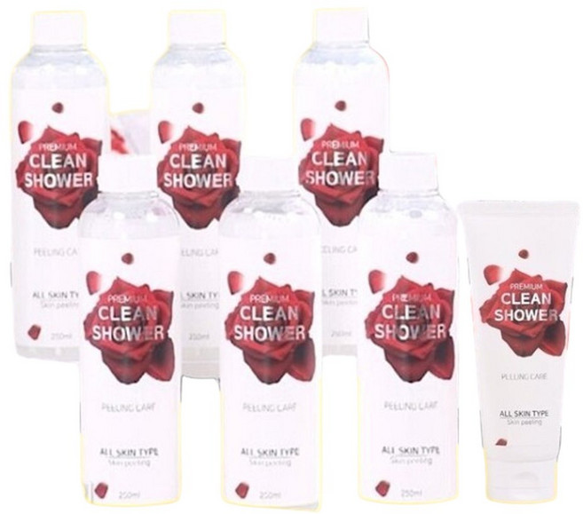 클린샤워 프리미엄 때혁명 1세트_(22종) 샤워 목욕 각질제거 때비누 바디스크럽, 1개