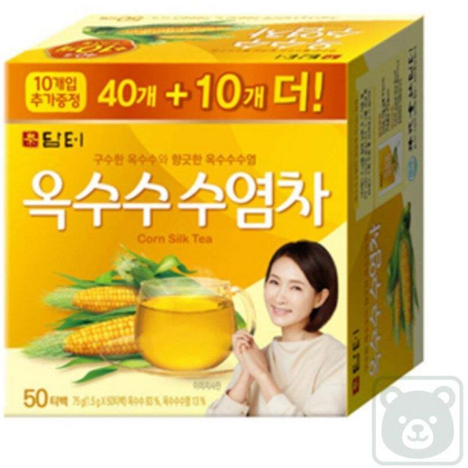 분필스 구수한차 옥수수수염차 40T 2개, 1.5g, 40개입, 1개