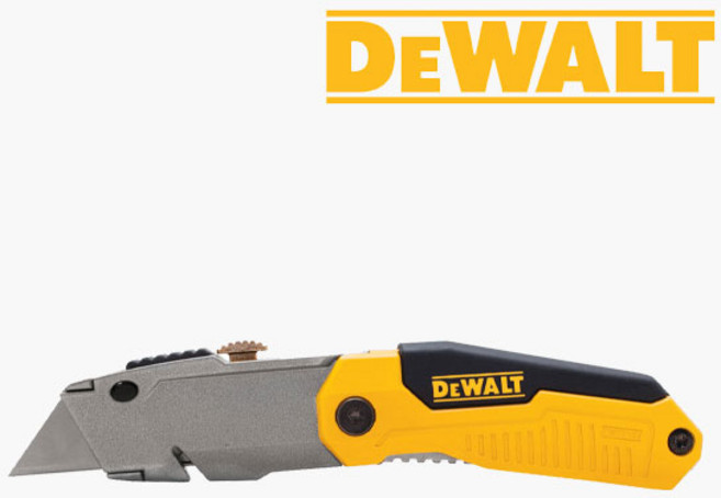 DEWALT 디월트정품 접이식 유틸리티 칼 DWHT10035 기본 칼날 3개 포함, FREE