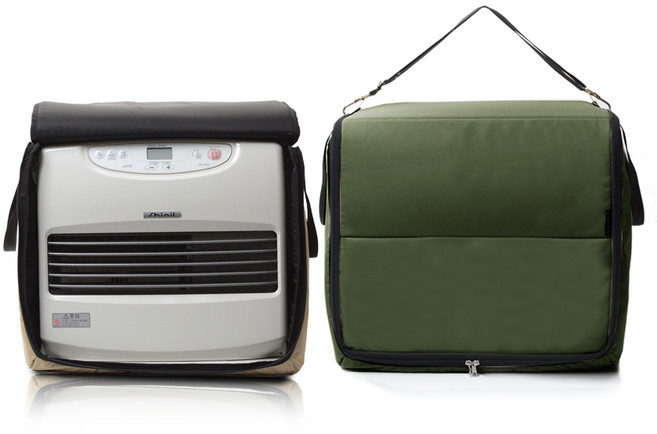 준토 신일 팬히터 900 가방 꺼낼필요없는 국산가방, 1개, 카키