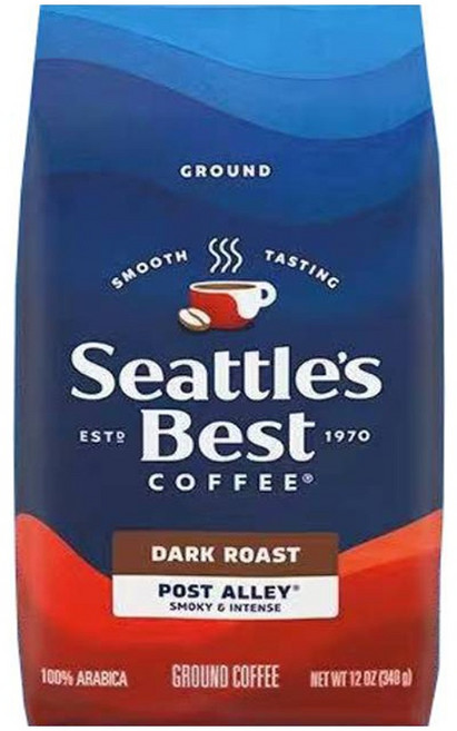 Nestle 네스프레소 시애틀스베스트 다크 로스트 그라운드 커피, 340g, 1개, 분쇄커피