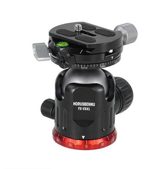 호루스벤누 FX-VX41 듀얼패닝 멀티플 도브테일 볼헤드, 단품, 1개