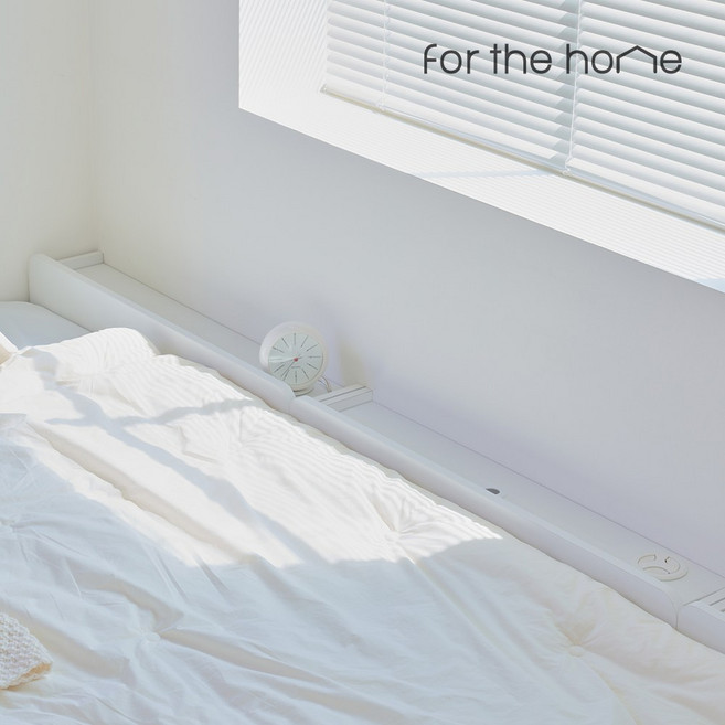 포더홈 니드 침대 틈새 수납장 E세트 800서랍형+800선반형+400서랍형, 내추럴