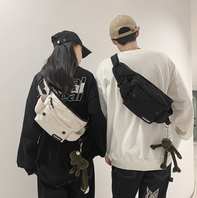 보슈 슬링백 남성 여성 학생 여행용 미니 크로스백 힙색 B1-8