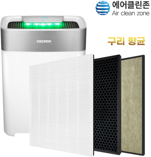 [에어클린존] 쿠쿠 공기청정기 Y툴 AC-12Y30FW 국산 H13 호환 필터, 1개