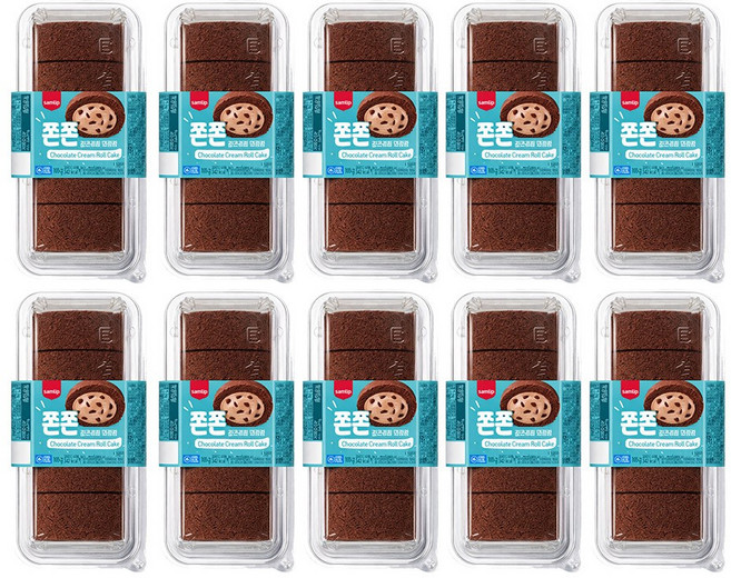 삼립 쫀쫀 초코크림 모찌롤 110g x 10개