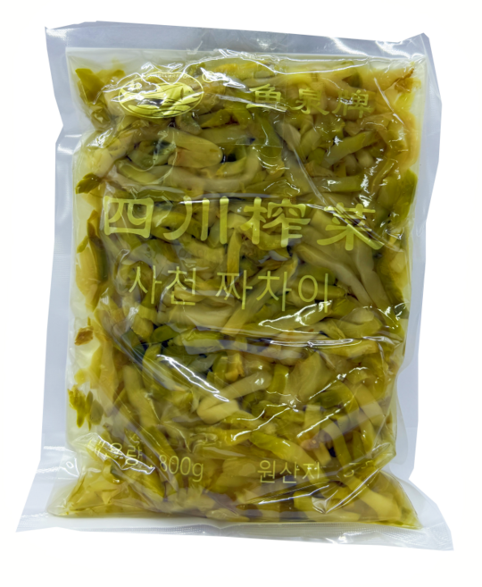 천미방 중국식품 절임 짜차이 짜사이 짜샤이, 800g, 4개, 800g, 4개