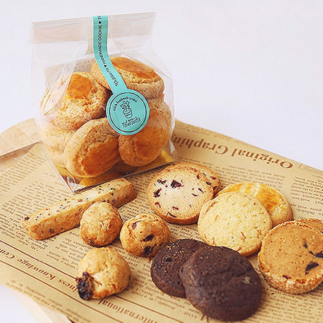 수제쿠키 13종 샤브레 오트밀 얼그레이 아몬트 코코넛 버터 카페 디저트쿠키, 초코쿠키, 1개, 100g