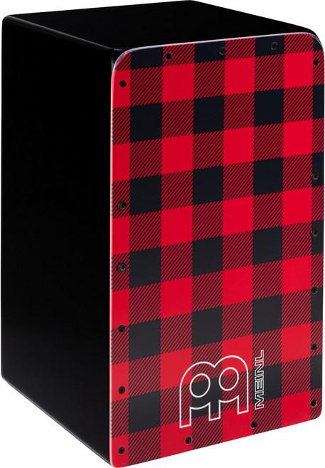 MEINL Percussion 마이넬 카혼 Headliner Series String Cajon Lumberjack Design HCAJ3LJ, 1개