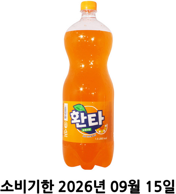 환타 오렌지, 1.5L, 12개