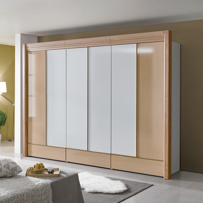 A105 LPM 메이플투톤 10자 옷장, 이불장