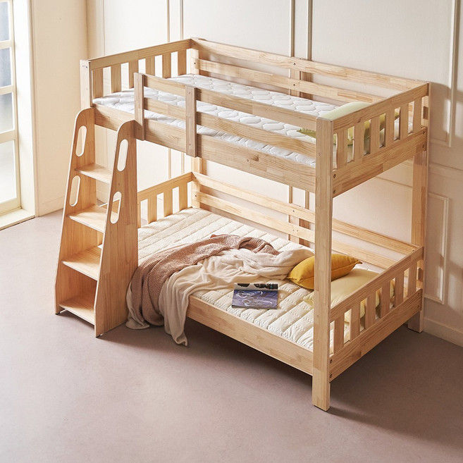 [에보니아] 플로 원목 이층침대 2층침대 싱글/슈퍼싱글, SS_매트제외