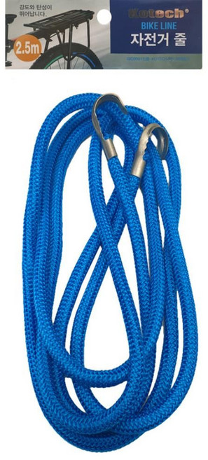 강한탄성 자전거줄 고정줄 핸드카트줄 2.5m 악세사리 악세서리 다용도 로프