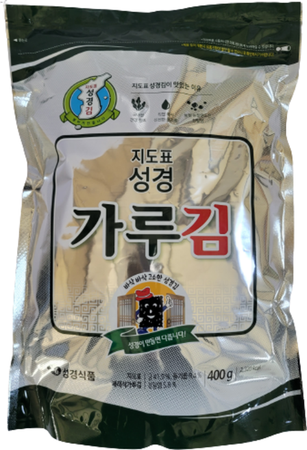 지도표성경김 재래식김가루400g, 400g, 1개
